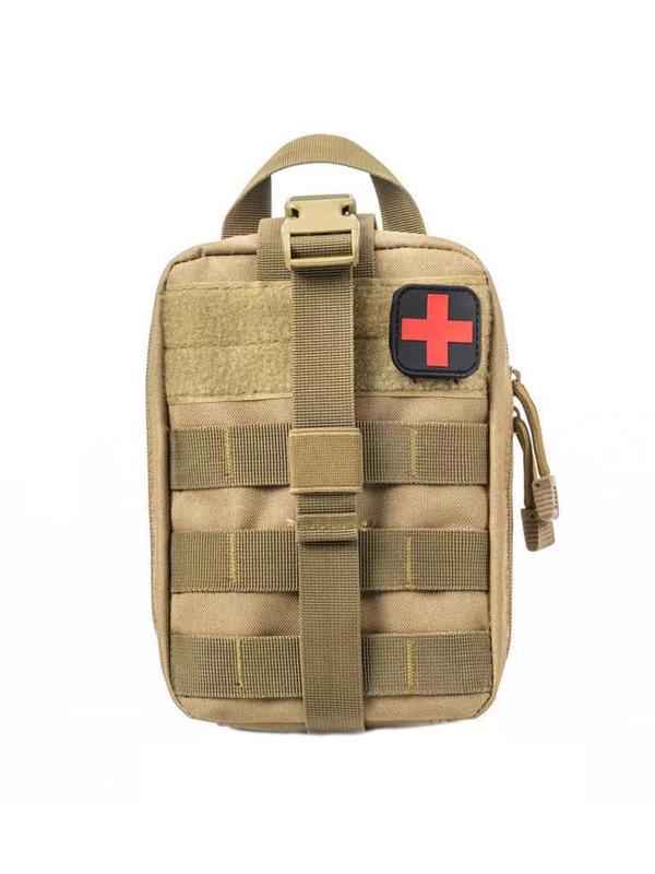 Tactical Emergency Medical Bag, Sturdy 600D Nylon Tactical Medical Pouch, Outdoor First Aid Bag, Travel Organizer