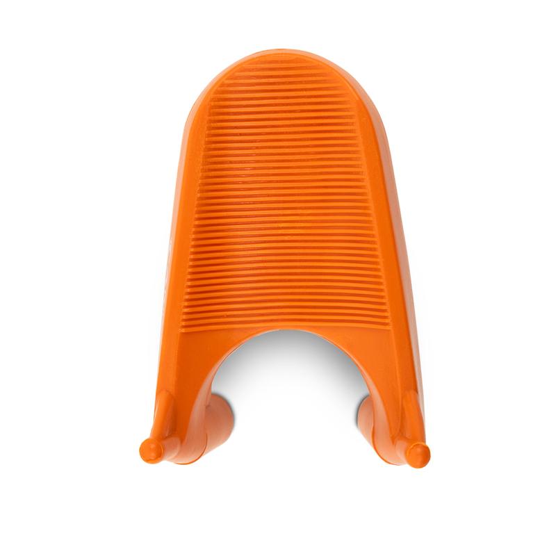 Cannon Sports Rubber Football Kicking Stand - 2 Inches Height - Orange Color