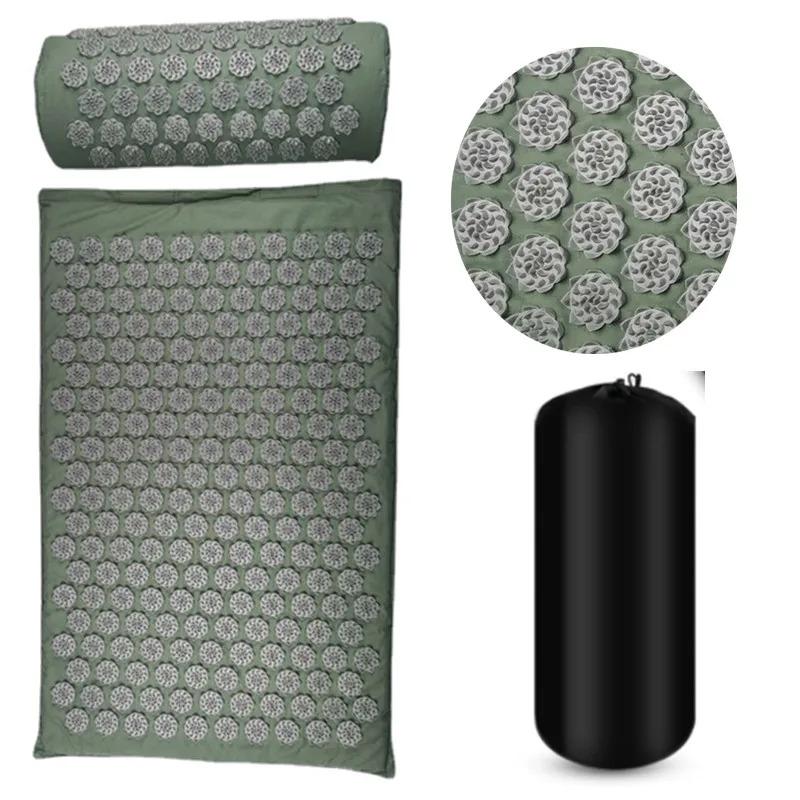 Massager Cushion Shakt Mat Massage Yoga Mat Acupressure Relieve Stress Back Body Pain Spike Mat Acupuncture Massage Mat