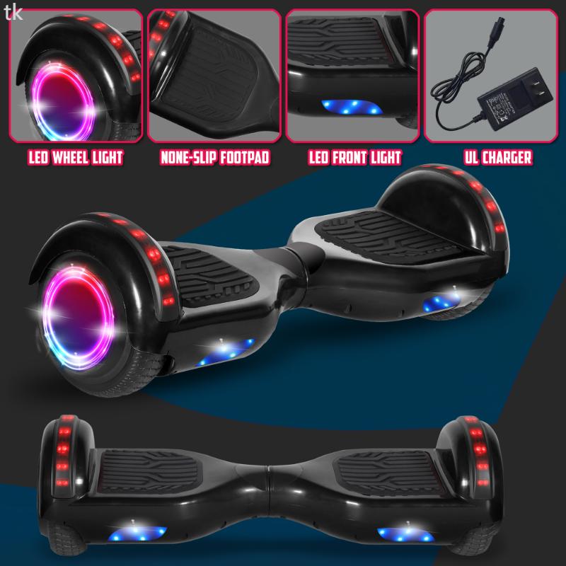 ABACASHOP Electric hoverboard with LED Light Self Balancing Scooter Hoover board