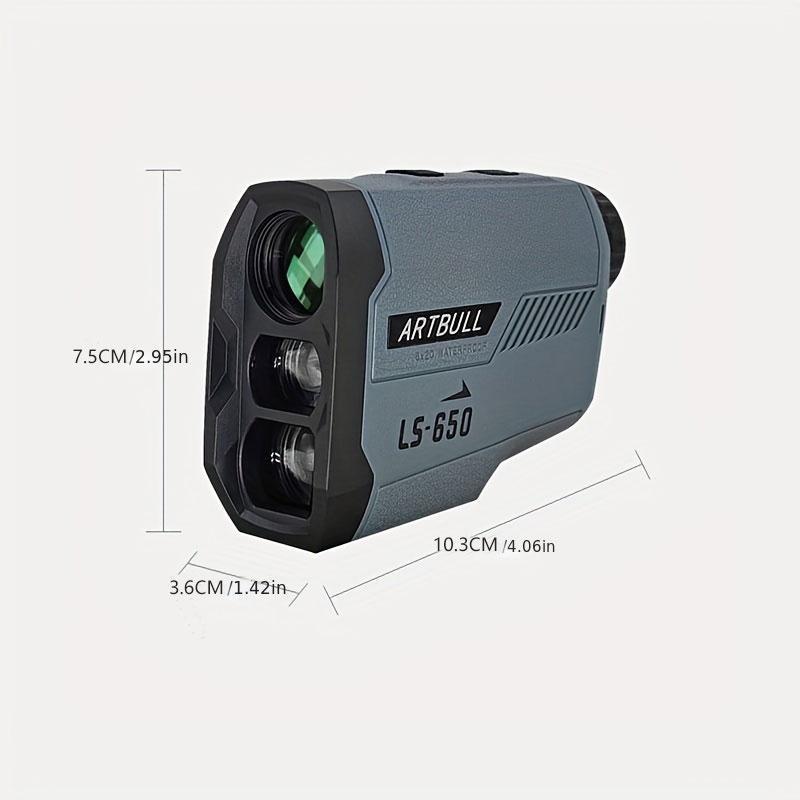 Laser Rangefinder, 650m Golf Distance Meter with 5 Modes, Outdoor Laser Rangefinder for Hiking Hunting, Measuring Tools