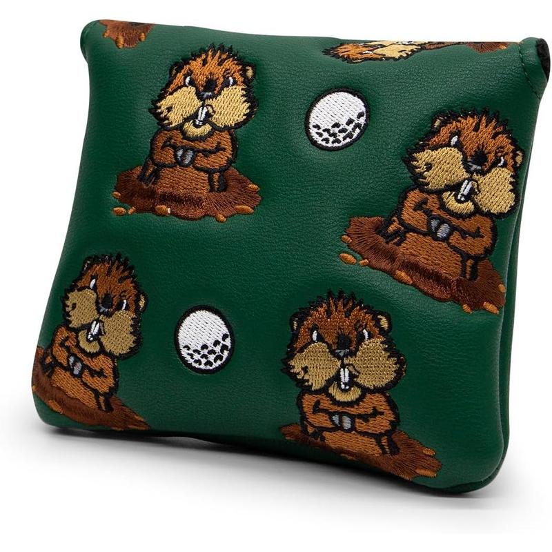 Putter Cover (Capybara-Mallet) – Durable, soft, and stylish with magnetic closure for a secure fit. Protects your putter from dings and scratches