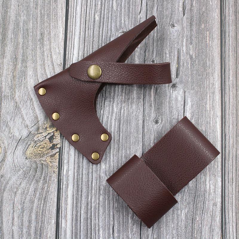 Axe Head Sheath Holster for Belts, Axe Head Case, Blade Cover, Lumberjack Outdoors Work Essentials, Hand Tool Accessories