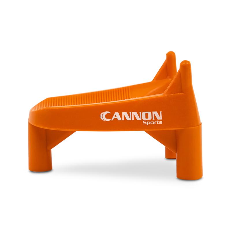 Cannon Sports Rubber Football Kicking Stand - 2 Inches Height - Orange Color