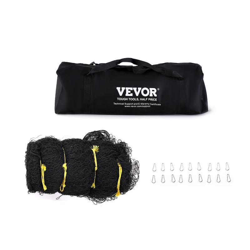 VEVOR Baseball Batting Netting, Professional Softball Baseball Batting Hitting Training Net, Practice Portable Pitching Cage Net with Door & Carry Bag, Heavy Duty Enclosed PE Netting, 55FT (NET ONLY)