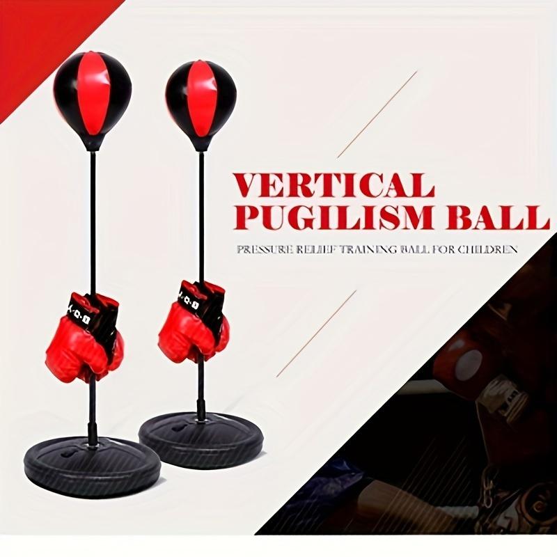 High-Performance Adjustable Boxing Punching Bag Set, Punching Ball Bag Speed Boxing Sports Set Fighting Game With Gloves For Boys And Girls, Fitness Training Boxing Equipment For Home