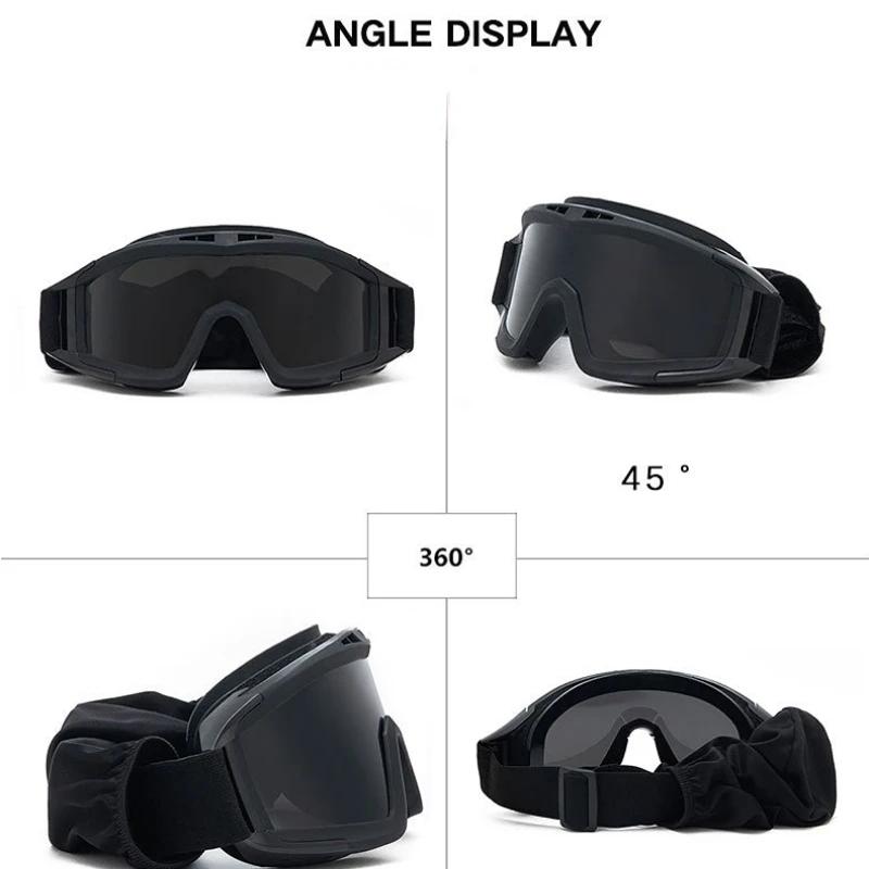 Outdoor tactical glasses goggles unisex. Solar Eclipse