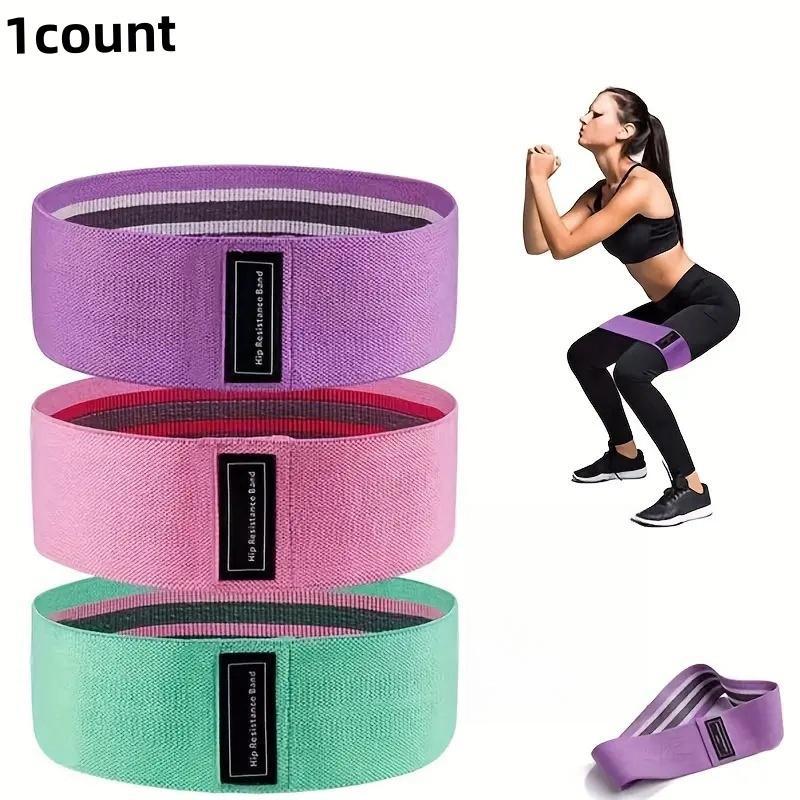 Resistance Band, Elastic Yoga Band, Squat Elastic Band, Fitness Equipment for Home Gym, Yoga & Pilates Equipment for Leg & Hip Strength Training, Christmas Gift