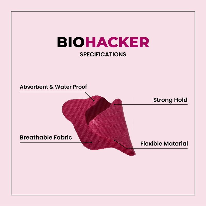 Biohackher Mouth Tape- 30 Day Supply Tape for Sleep, Meditation, Fitness, Focus Hypoallergenic & Comfortable