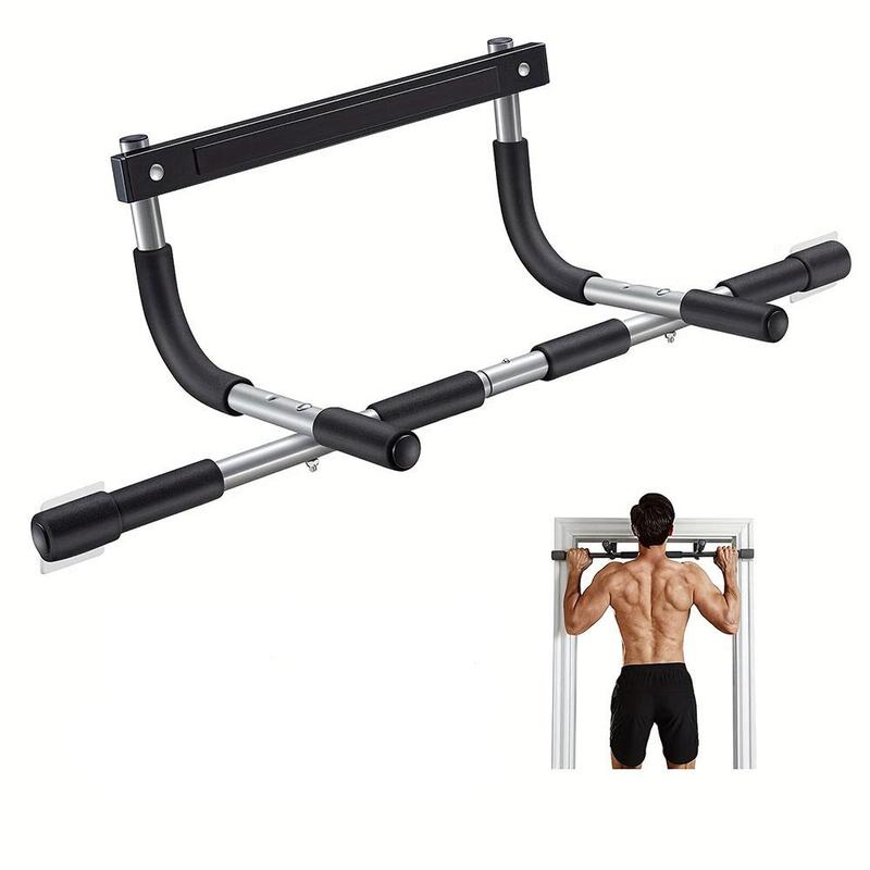 Door Hanging Pull Up Bar, Multifunctional Muscle Training Bar, Home Gym Pull Up Bar for Men & Women, Indoor Fitness Equipment