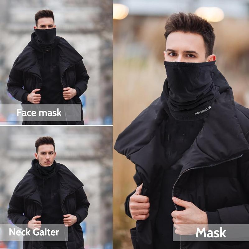 Winter Neck Warmer Gaiter Windproof Face Mask Ski Mask Half Balaclava for Ski Snowboard for Men & Women for sports & outdoor