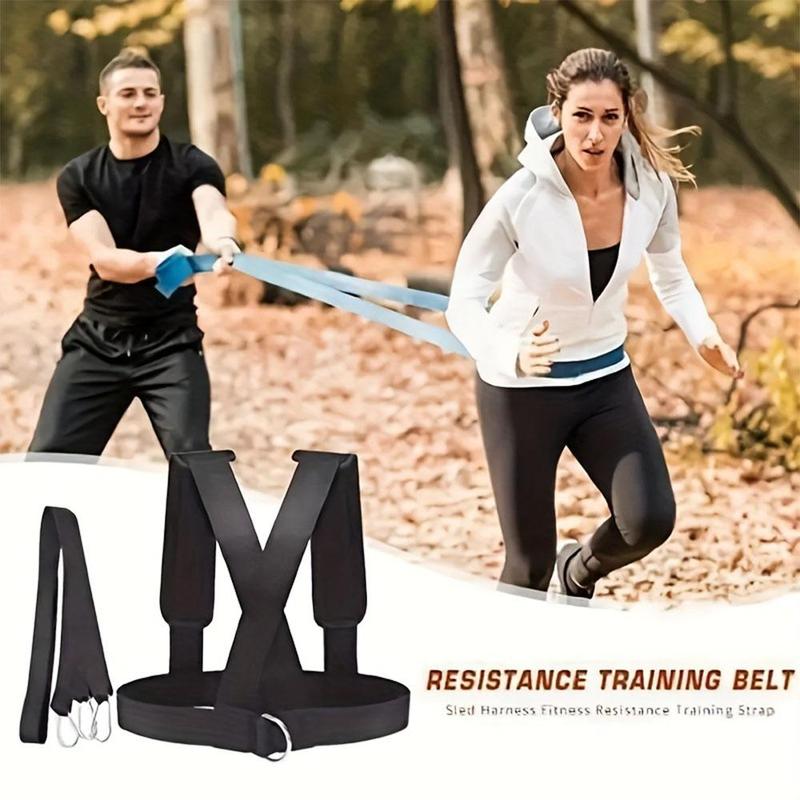 Resistance Band, 220lb Training Belt for Running, Waist Fitness Training Band, Sports Traction Belt for Running, Gym Accessories