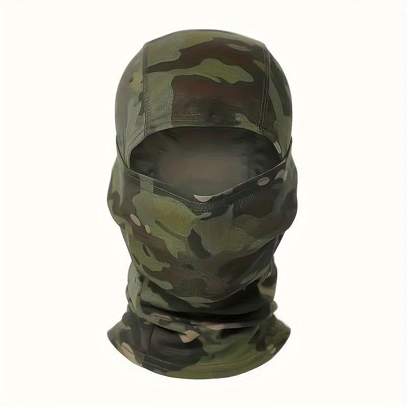 Ultimate Jungle Camo Balaclava - Breathable, Moisture-Wicking, Full Face Mask Helmet Liner for Maximum UV Protection - Ideal for Cycling, Skiing, Hiking, Fishing and Outdoor Sports Enthusiasts