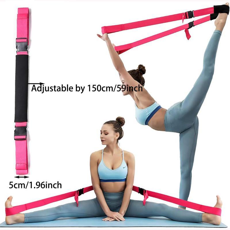 Adjustable Leg Stretching Band, 1 Count Fitness Elastic Band, Stretching Equipment for Yoga, Pilates, Dance, Gym, Home