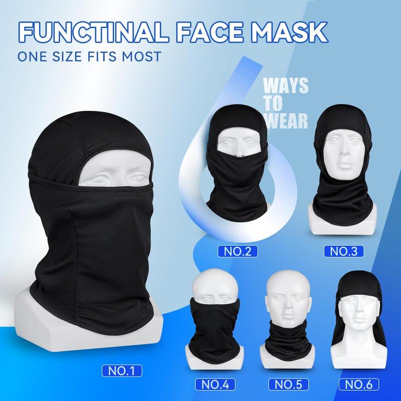 3 count Balaclava Ski Mask -Winter Full  Mask for Men Women Windproof Weather Outdoors Cover for Men Women Boys Girls