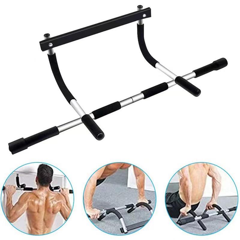 Door Hanging Pull Up Bar, Multifunctional Muscle Training Bar, Home Gym Pull Up Bar for Men & Women, Indoor Fitness Equipment