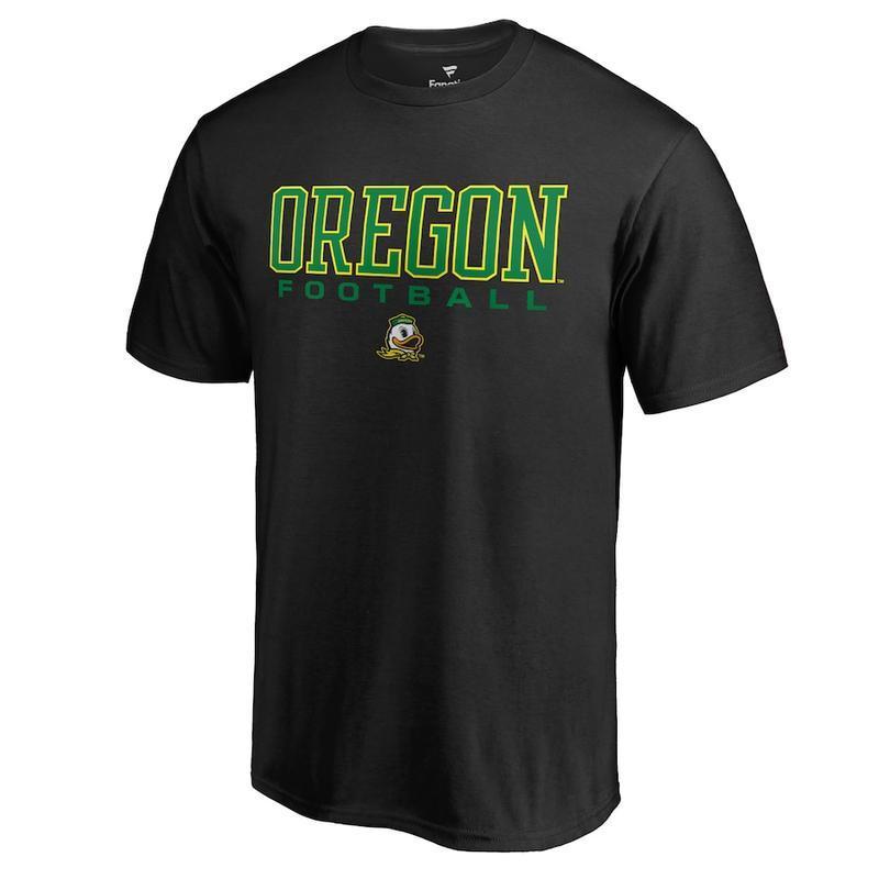 Vintage Style Oregon Ducks True Sport Football T-Shirt