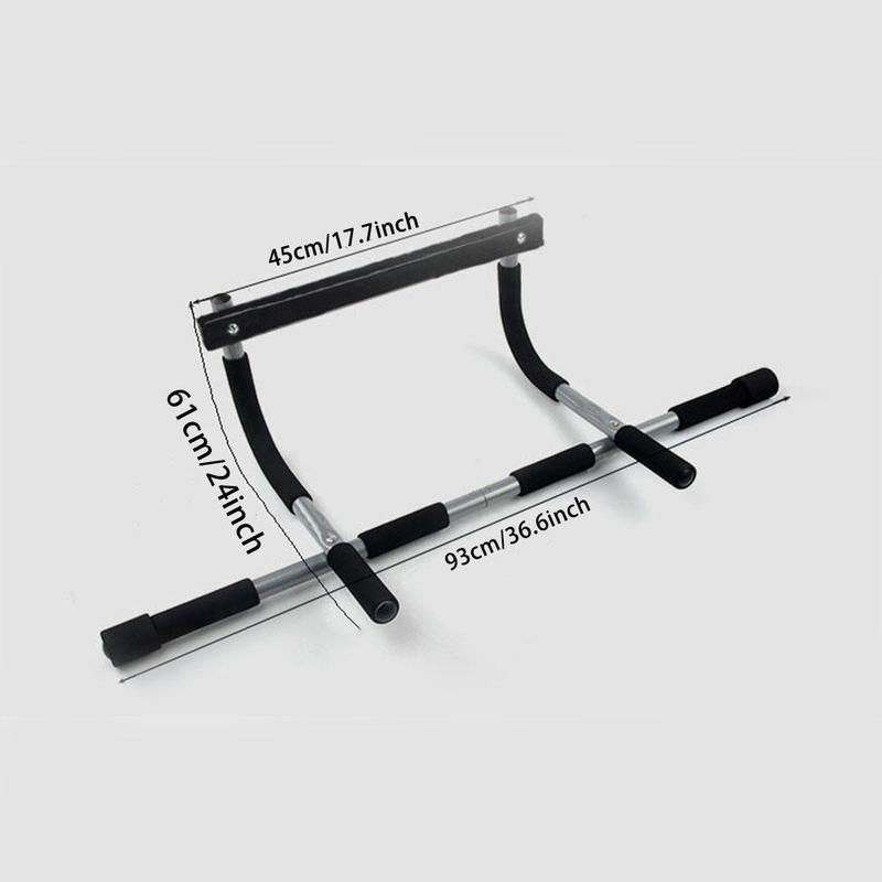 Door Hanging Pull Up Bar, Multifunctional Muscle Training Bar, Home Gym Pull Up Bar for Men & Women, Indoor Fitness Equipment