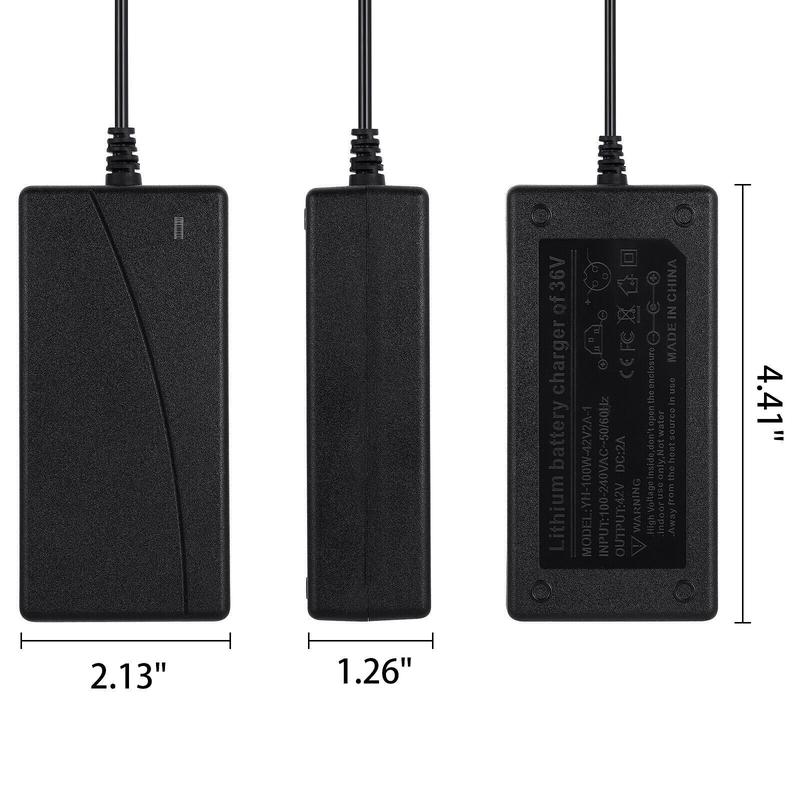 Balancing Scooter Hoverboard Charger Power Supply 42 Volt 2AMP For 36V Battery