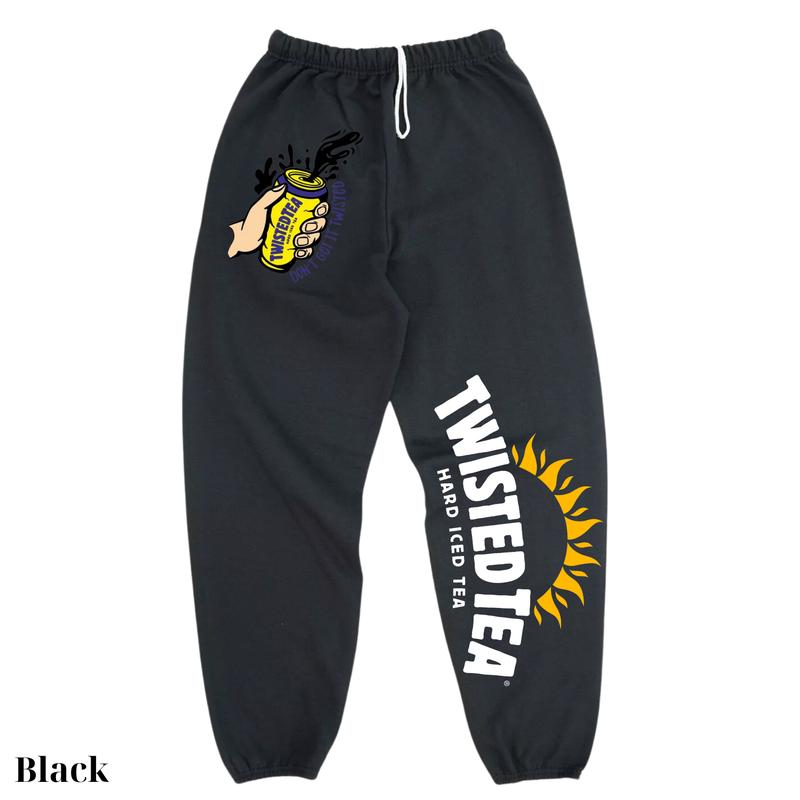 Streetwear Graphic Twisted Tea Don't Get It Twisted Unisex Sweatpants For Running, Streetwear Hip Hop Joggers, Gift For Him Menswear Trouser