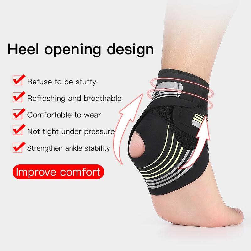 Sports Ankle Wrap, 1 Count Breathable Comfortable Ankle Support, Ankle Protector for Running Jumping Cycling