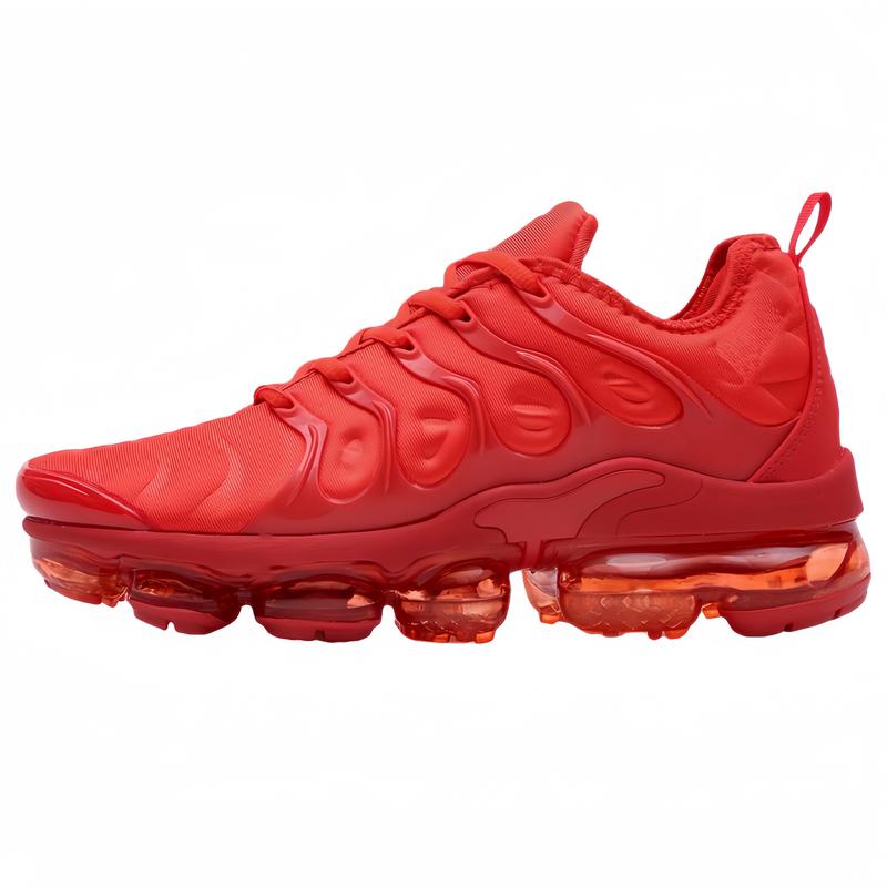 Explosion Air VaporMax plus Full Length Air Sole Shock Absorption Rebound Running Shoes Non-Slip Wear-Resistant Comfortable Breathable Fabric Sports Sneaker