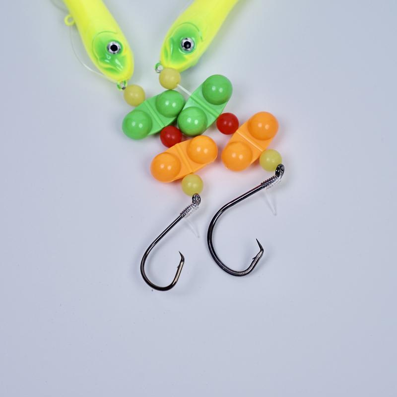 3PCS Catfish Rig - Santee Cooper Style Fishing Gear with Rattle Floats,  6 0, 8 0 Circle Hooks, Perfect for Lake, River, Bank Fishing, Peg Floats, and Catfish-Specific Tackle