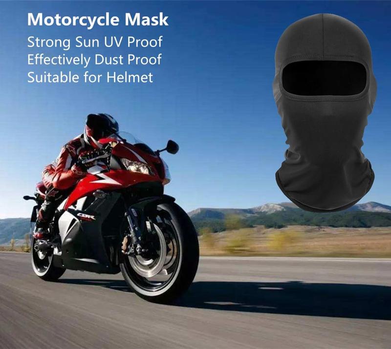 Balaclava Face Mask, Summer Cooling Neck Gaiter, UV Protector Motorcycle Ski Scarf for Men Women Breathable Knitted