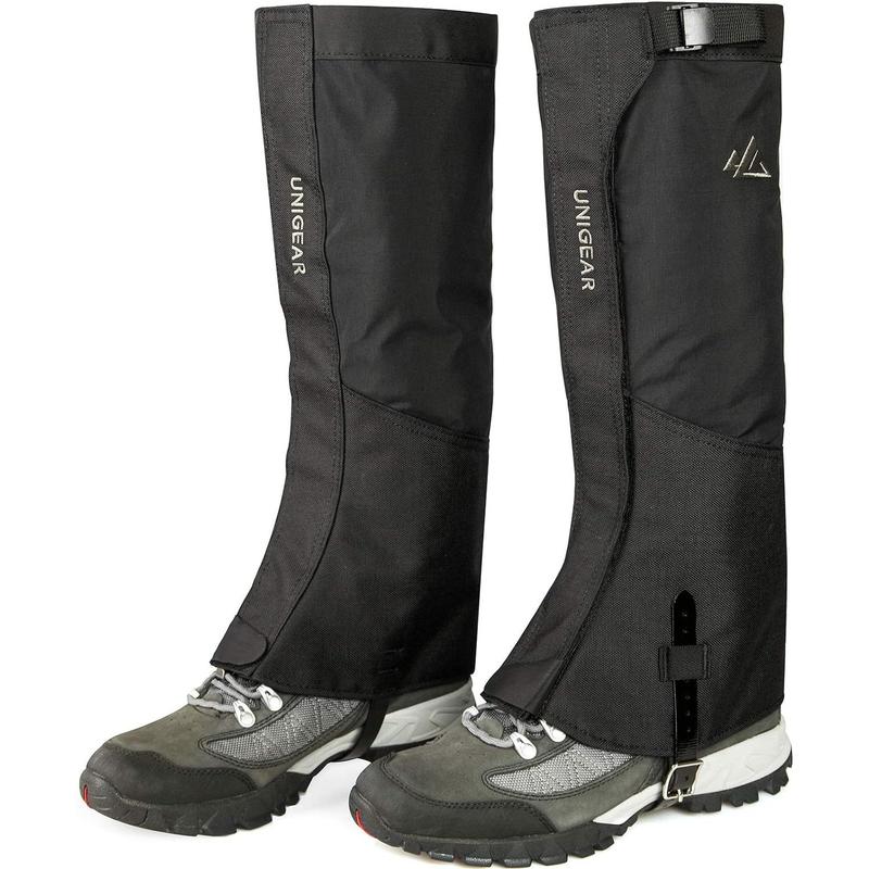 Leg Gaiters, 1000D Fabric Waterproof Boot Gaiters Walking Climbing Hunting Skiing