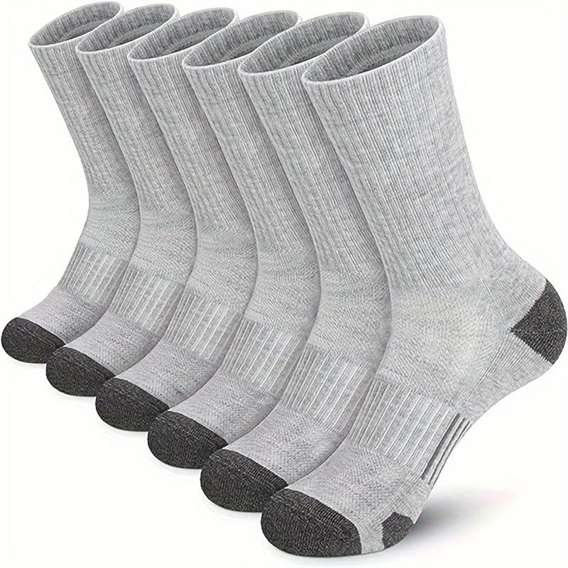 Athletes Socks, 5 Pairs Running Socks, Anti-wear Outdoor Sports Socks, Cushioned, Breathable, Arch Support Socks for Men & Women, Christmas Gift