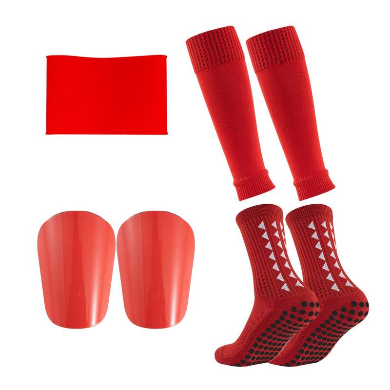 Football Equipment Set, Non-slip Football Socks & Arm Sleeves & Protective Gear, Football Accessories, Sports Accessories, Gym Essentials, Halloween Football Accessories, Gifts for Men, Christmas Gift