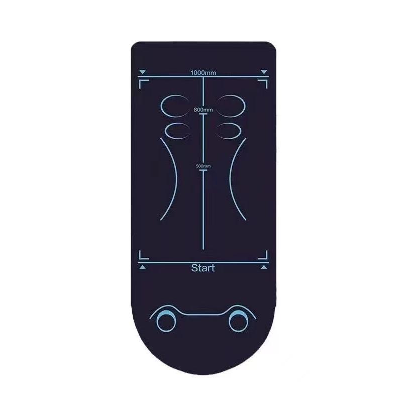 Abdominal wheel special pad Abdominal muscle wheel mat Yoga men's fitness kneel mat training exercise to build abdominal thickening roll abdominal wheel