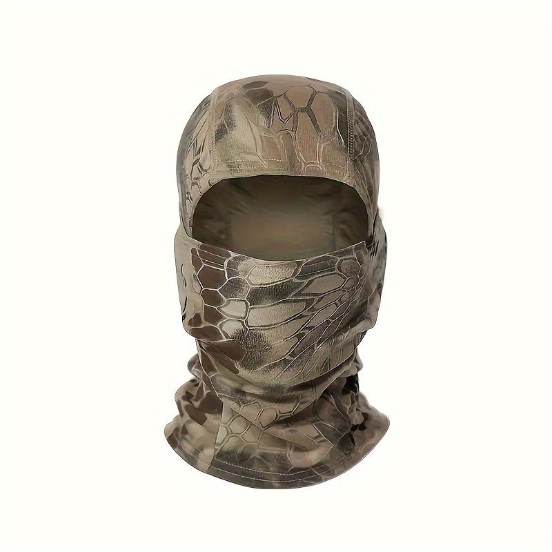 Ultimate Jungle Camo Balaclava - Breathable, Moisture-Wicking, Full Face Mask Helmet Liner for Maximum UV Protection - Ideal for Cycling, Skiing, Hiking, Fishing and Outdoor Sports Enthusiasts
