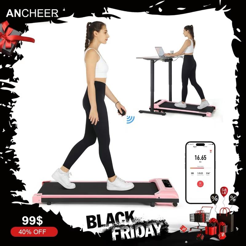 Ping Treadmill - Perfect for Exercise and Running - Household Appliance - Pink Color