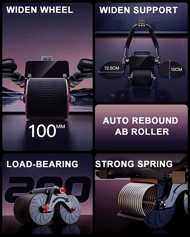 ab machine workout Abdominal Fitness Wheel for Core Muscles Training ab roller wheel core Ab Roller fitness trainer Abdominal Fitness exercise roller