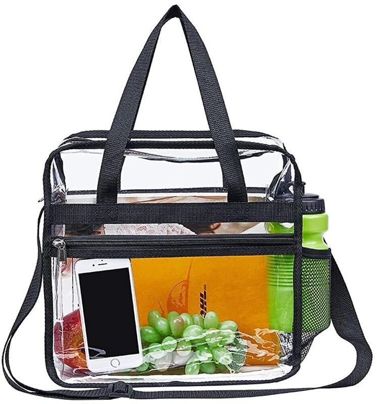 Heavy Duty Clear Transparent Backpack Bag Clear PVC Tote Pack Handbag For Girl Women