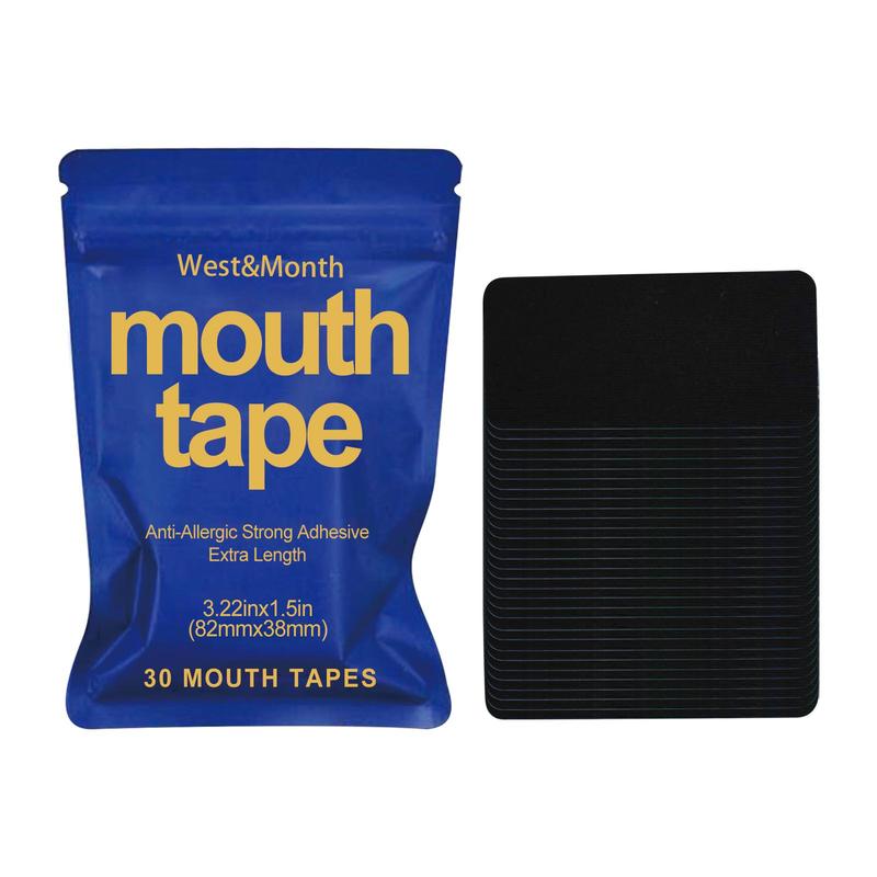 Mouth Tape - one month supply mouth tape, for sleep, sport accessories, 30 Strips, for sleep