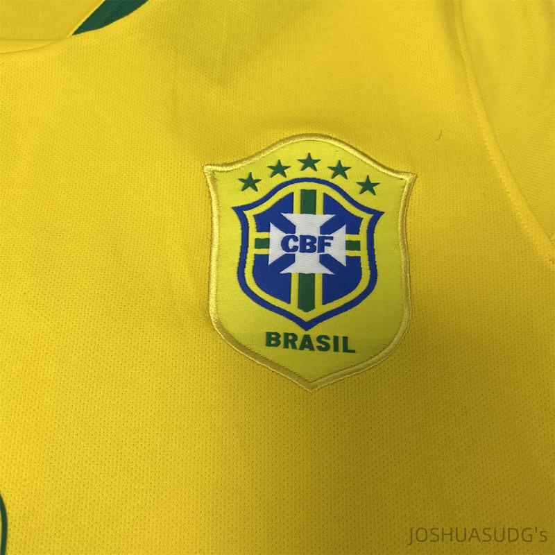 2006 World Cup Brazil Retro Jersey Kaka No.8 Soccer Jersey