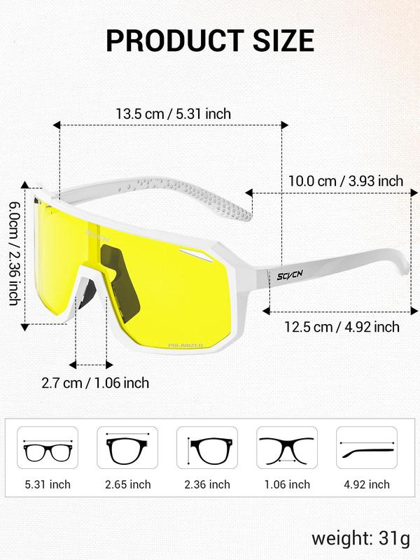 Polarized Night Driving Sunglasses, Fishing Glasses, Bike Outdoor Bicycle Riding Cycling Glasses, Fishing Hiking Fashion Glasses