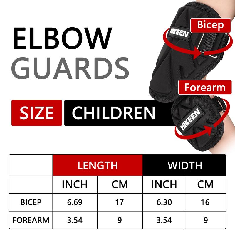 Hikeen Baseball Elbow Guard,Elbow Pads for Softball & Baseball Batting ,Forearm Guard for Protecting Biceps Forearm Elbow,Elbow Shield