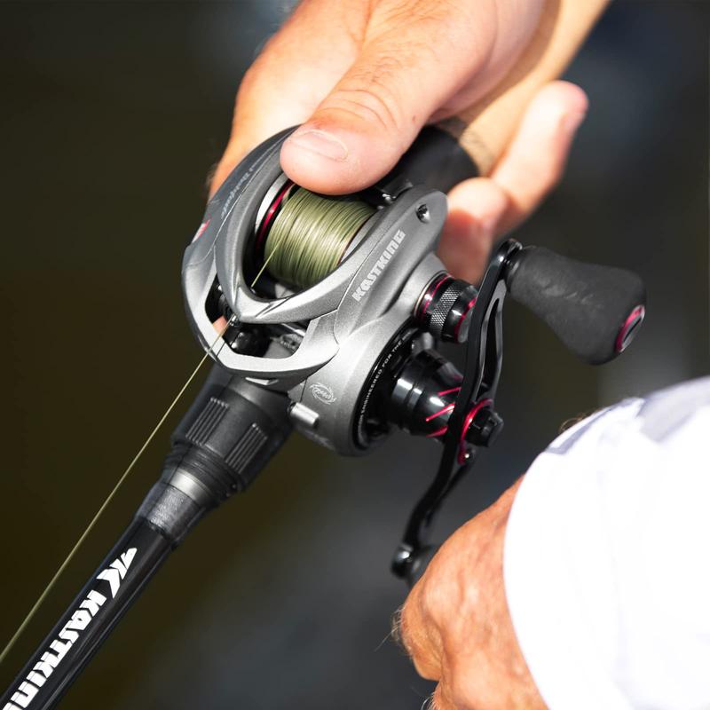 Speed Demon Elite Deadbolt Baitcasting Reel 10+1 Shielded Stainless Steel BB, CNC Lightweight Aluminum Frame, Available in Skipping Version