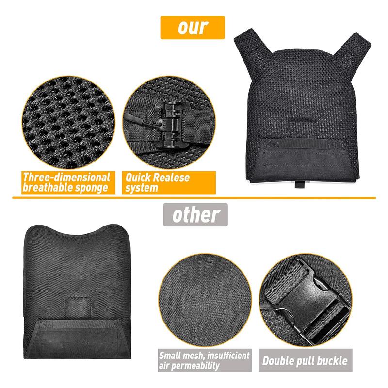 GFIRE Quick Release Lightweight Vest, Adjustable Breathable Weighted Vest for Training,32-52 Inches Adjustable Outdoor Sports Vest athletic