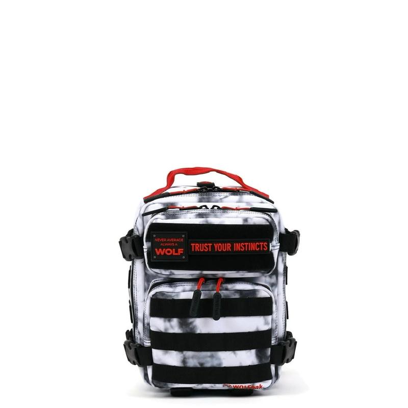 9L Backpack Mini Timber Wolf Savage Red