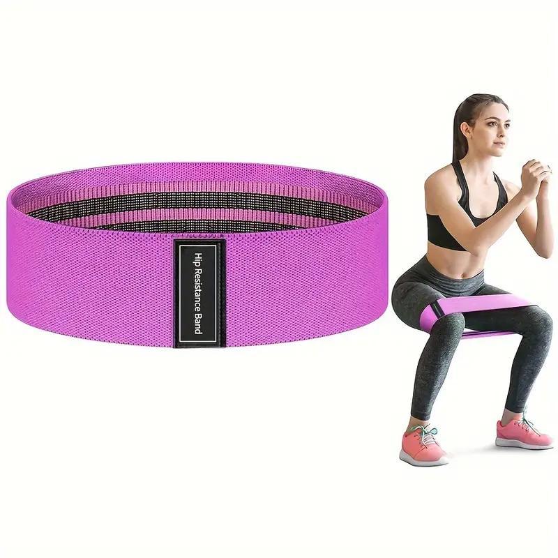 Resistance Band, Elastic Yoga Band, Squat Elastic Band, Fitness Equipment for Home Gym, Yoga & Pilates Equipment for Leg & Hip Strength Training, Christmas Gift