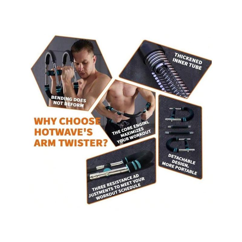 Arm Trainer Strengthen Chest And ArmMuscles Men's Fitness Trainer DetachableAdjustable Resistance Suitable For Beginners AndFitness People