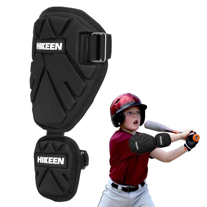 Hikeen Baseball Elbow Guard,Elbow Pads for Softball & Baseball Batting ,Forearm Guard for Protecting Biceps Forearm Elbow,Elbow Shield