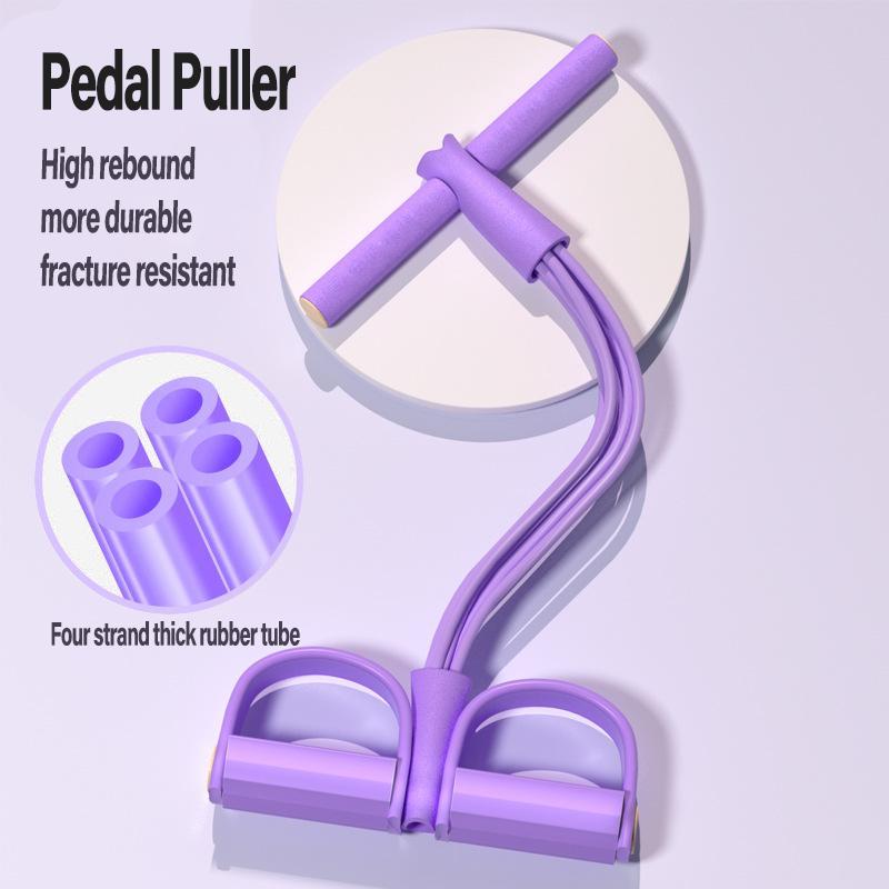 Household fitness pedal tension rope, 8-shaped stretcher for shoulder and back enhancement, and 8-shaped stretcher for female trainers Household Fitness