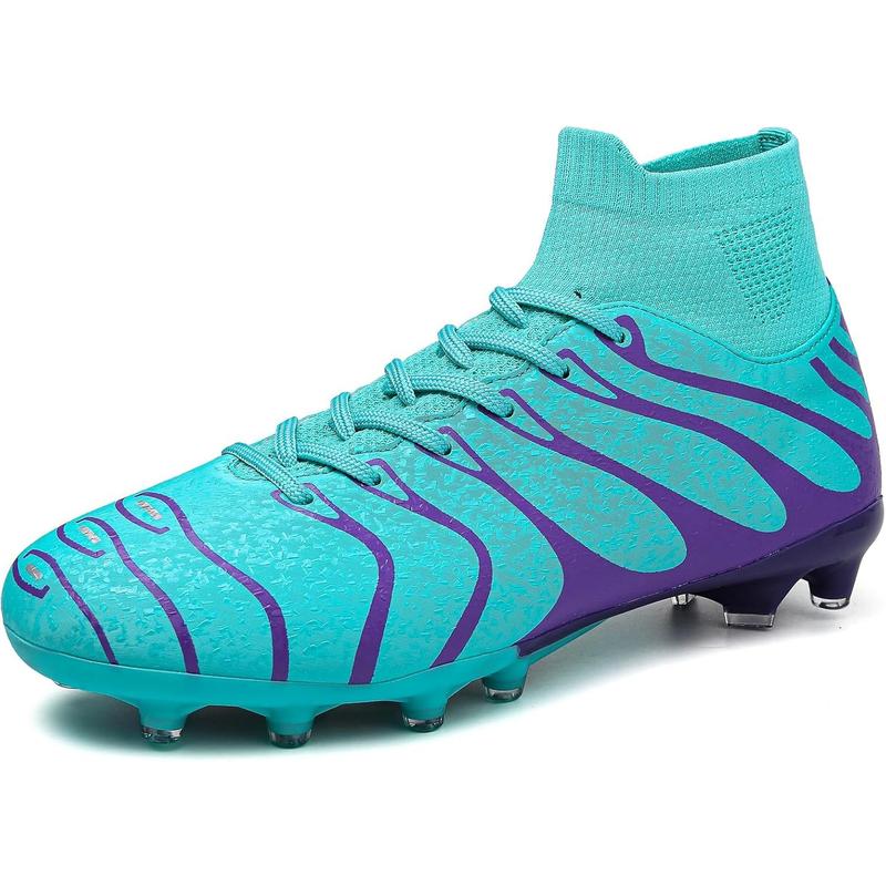 Soccer Cleats Mens Women Outdoor High Top Football Shoes