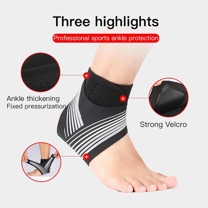 Sports Ankle Wrap, 1 Count Breathable Comfortable Ankle Support, Ankle Protector for Running Jumping Cycling