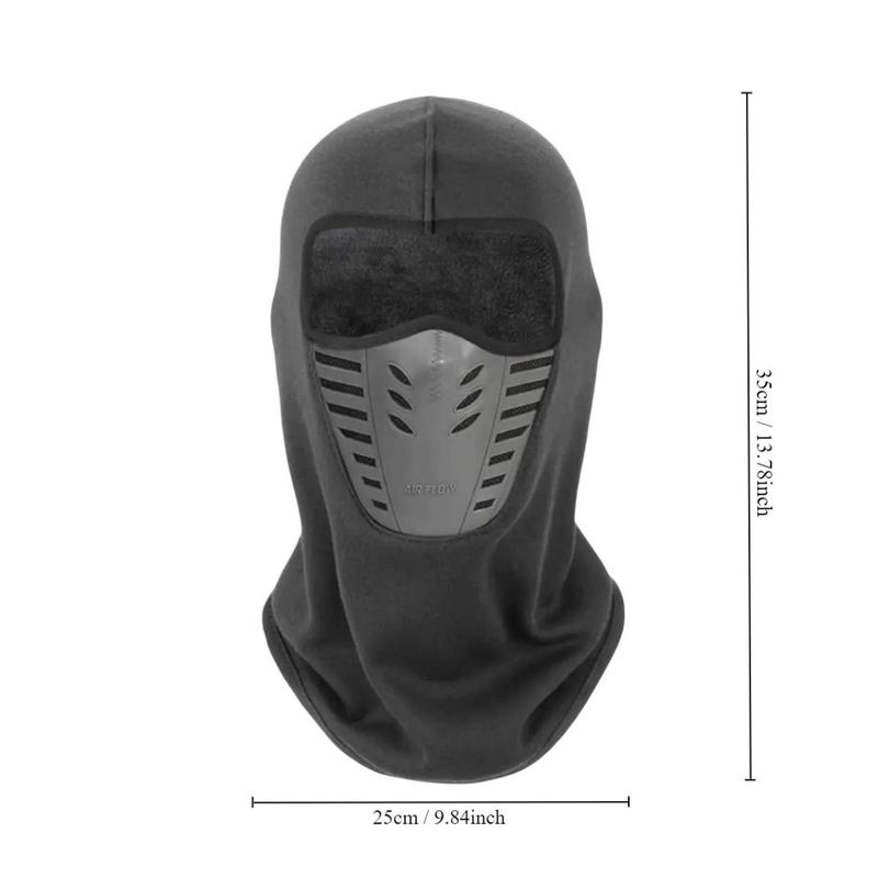 Outdoor Cycling Balaclava Face Mask, 1 Count Windproof Warm Face Cover, Ski Mask, Shiesty Mask Winter Outdoor Sports Hat for Ski Mountaineering